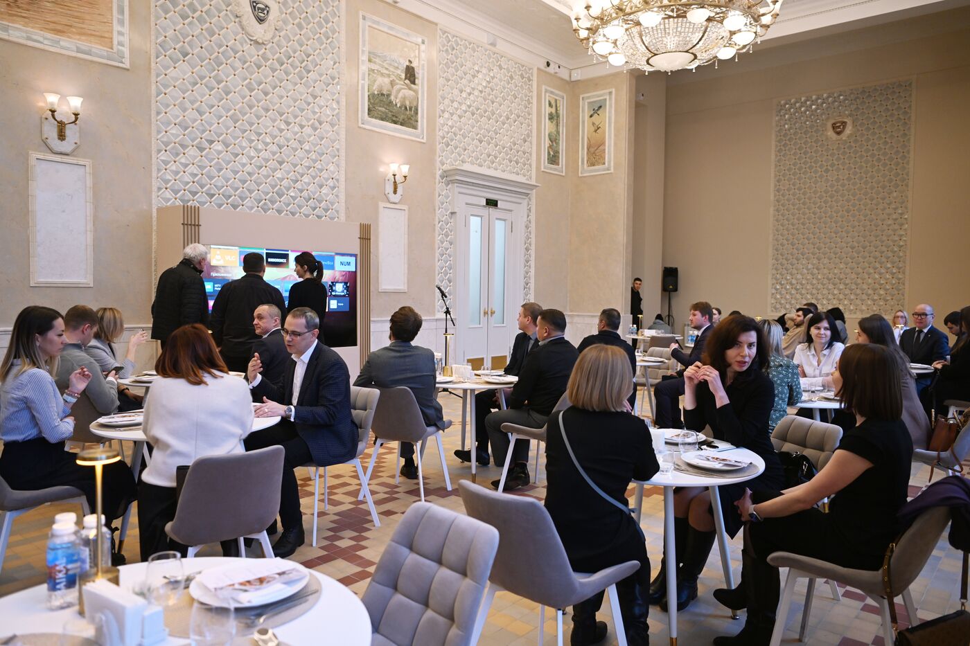 RUSSIA EXPO. Opening of fish tasting hall