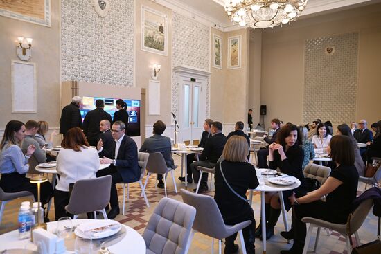 RUSSIA EXPO. Opening of fish tasting hall