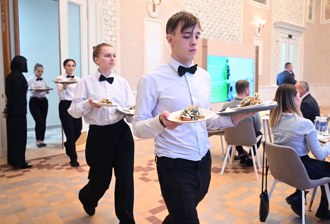 RUSSIA EXPO. Opening of fish tasting hall