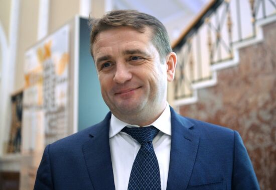 RUSSIA EXPO. Opening of fish tasting hall