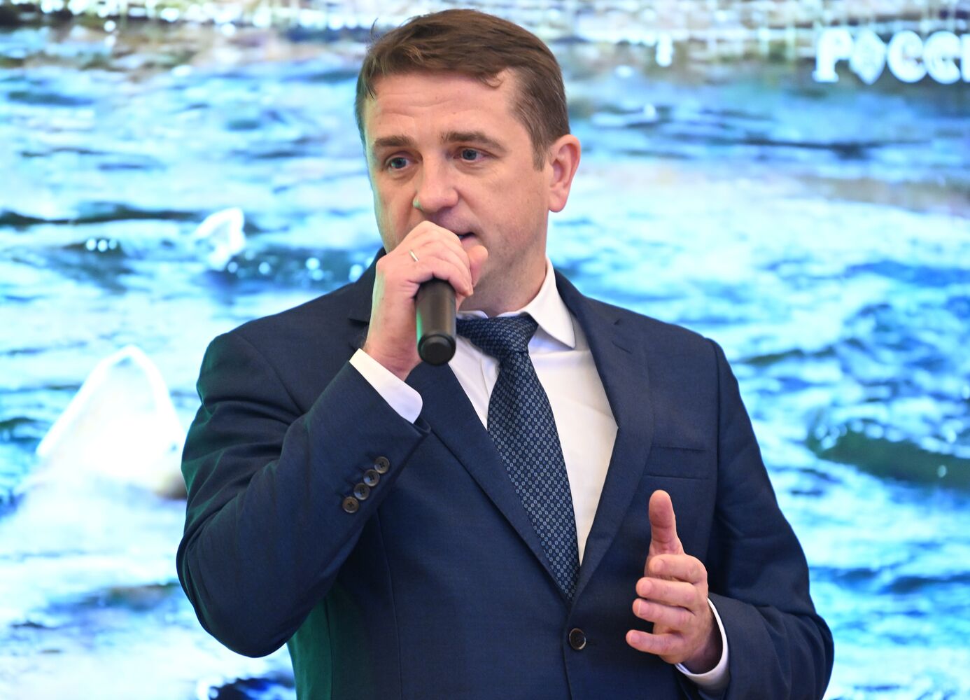 RUSSIA EXPO. Opening of fish tasting hall