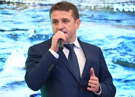 RUSSIA EXPO. Opening of fish tasting hall