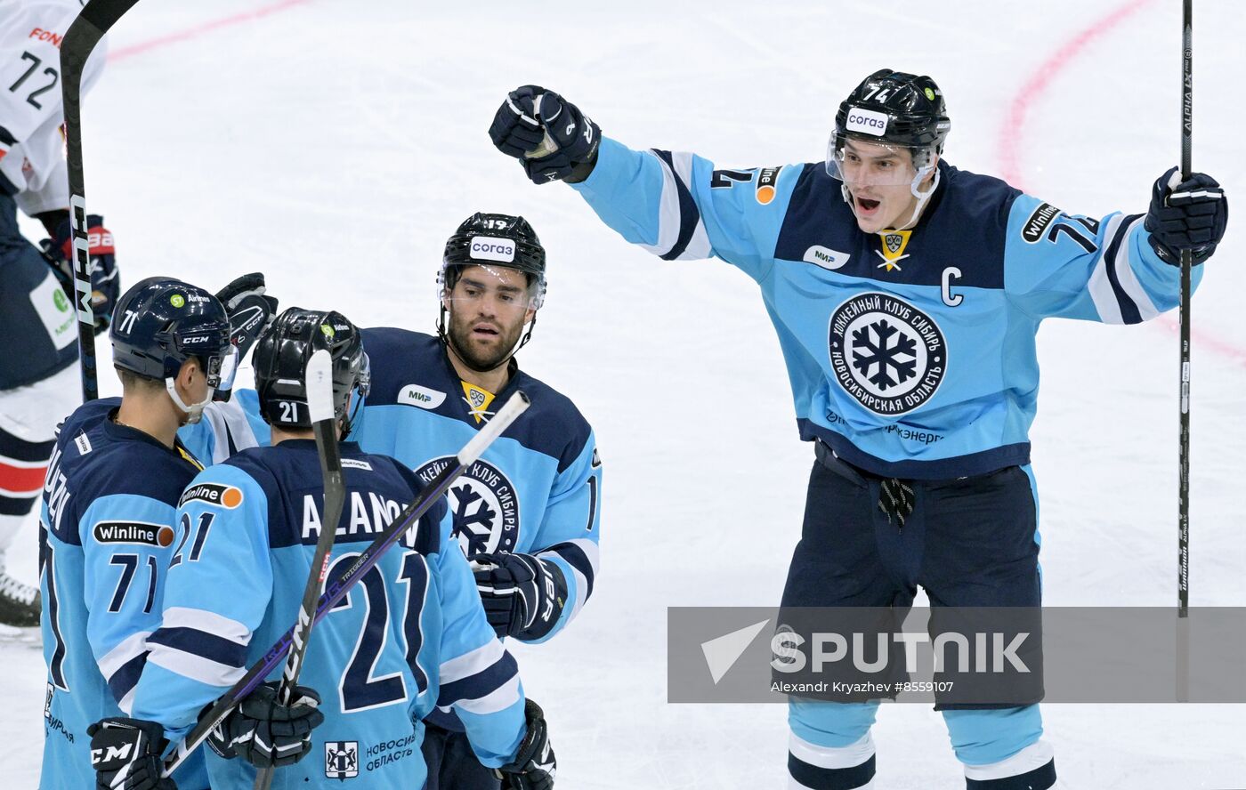 Russia Ice Hockey Kontinental League Sibir - Metallurg