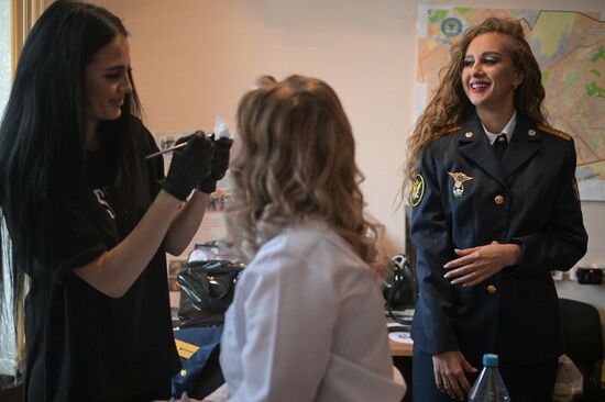 Russia Penitentiary System Beauty Pageant