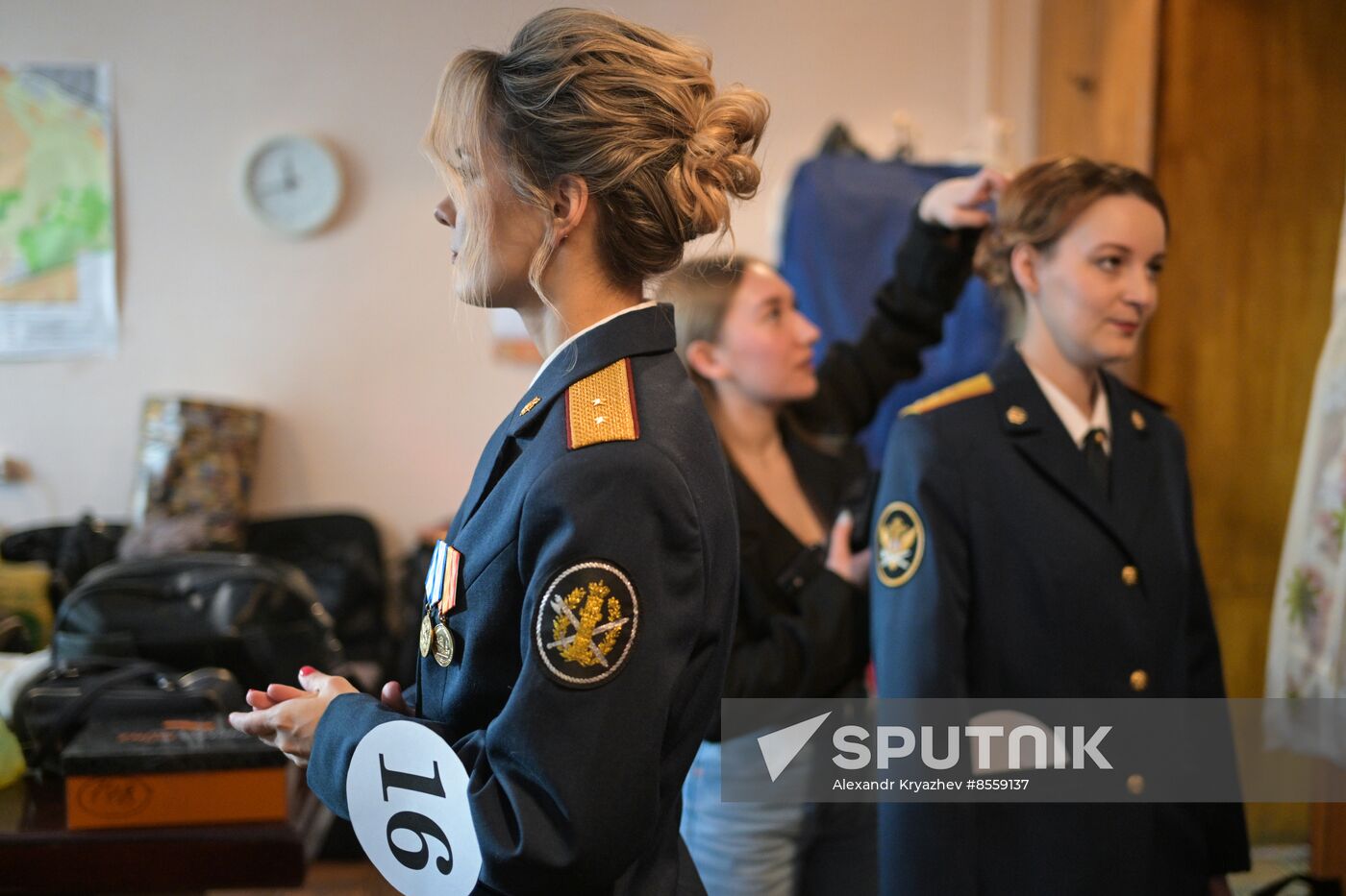 Russia Penitentiary System Beauty Pageant