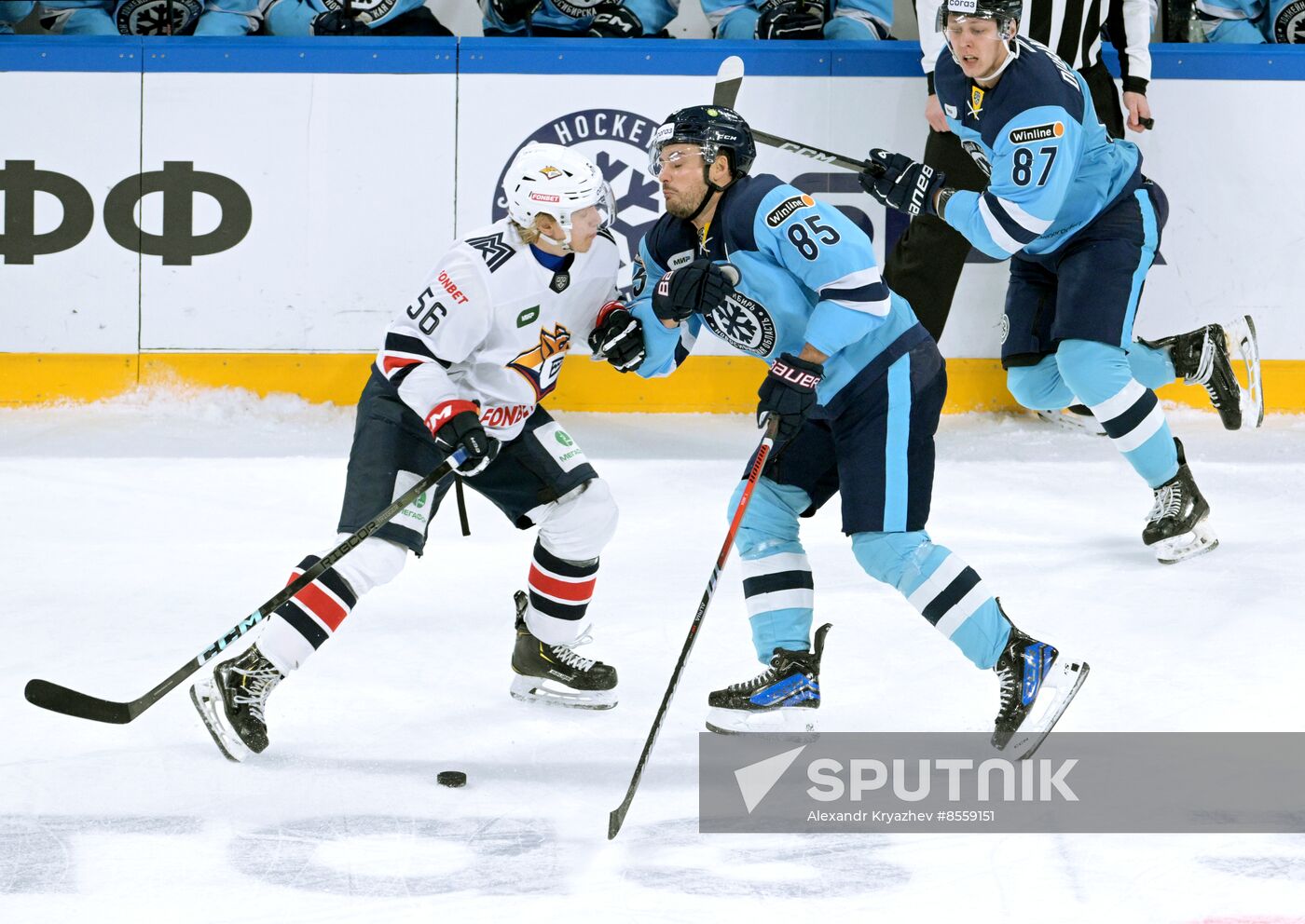 Russia Ice Hockey Kontinental League Sibir - Metallurg