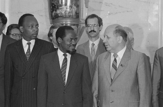 Mozambique delegation visits USSR