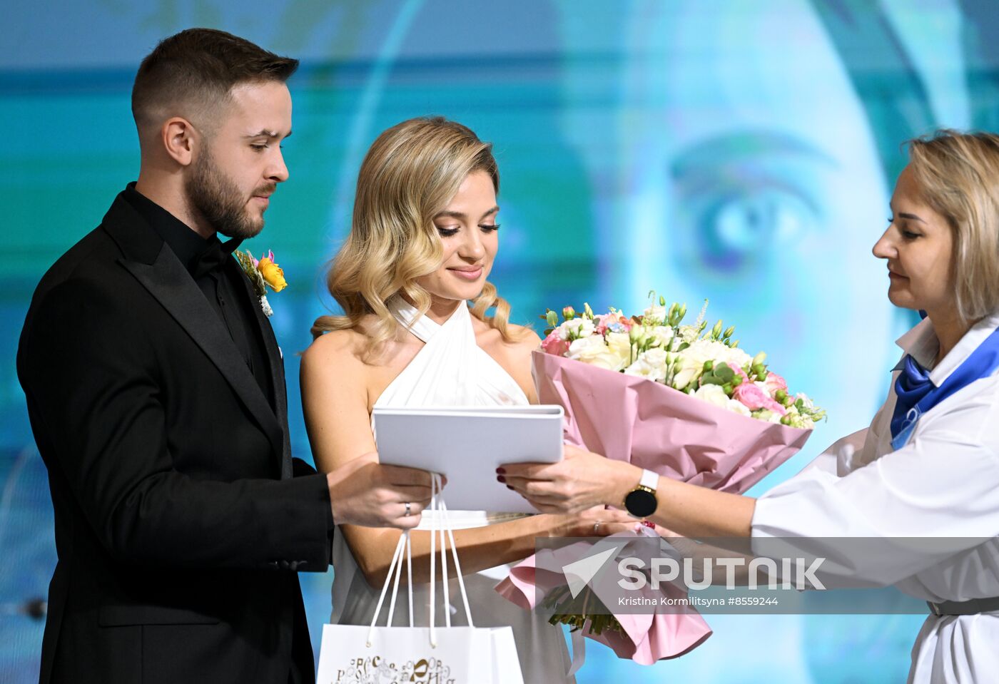 RUSSIA EXPO. A wedding at VDNKh: Kemerovo Region