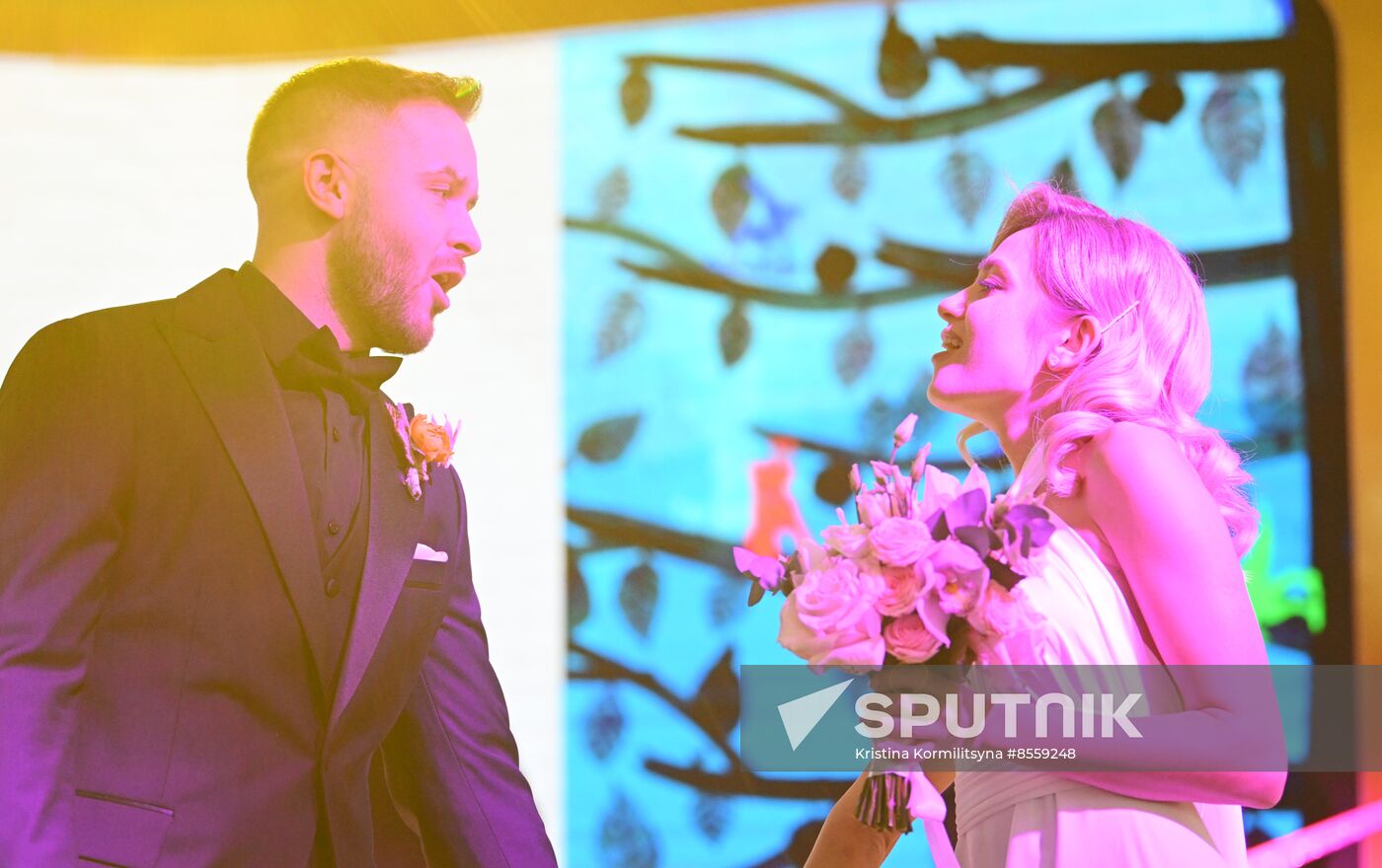 RUSSIA EXPO. A wedding at VDNKh: Kemerovo Region