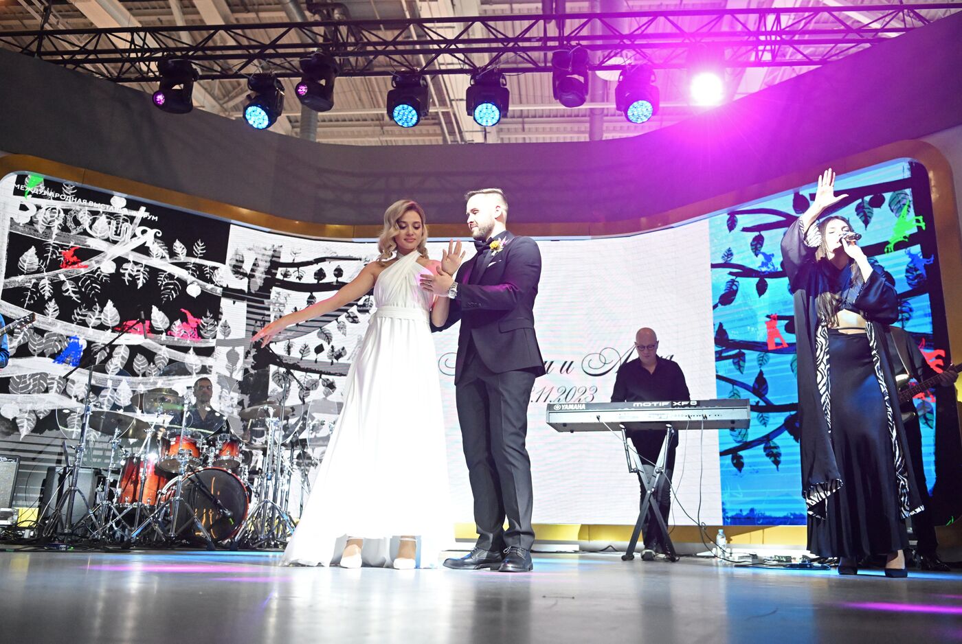 RUSSIA EXPO. A wedding at VDNKh: Kemerovo Region