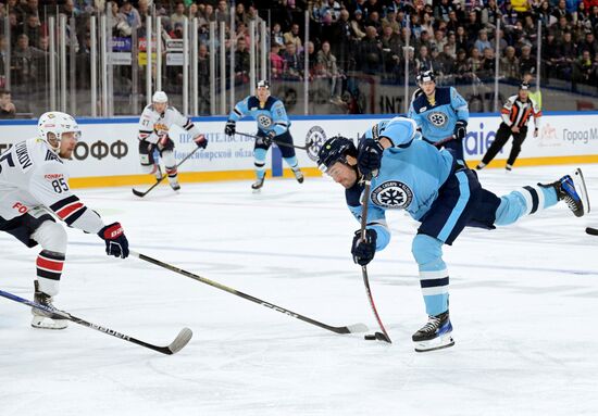Russia Ice Hockey Kontinental League Sibir - Metallurg