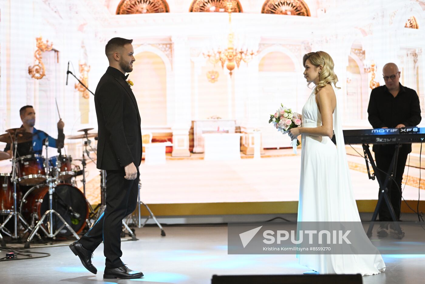 RUSSIA EXPO. A wedding at VDNKh: Kemerovo Region
