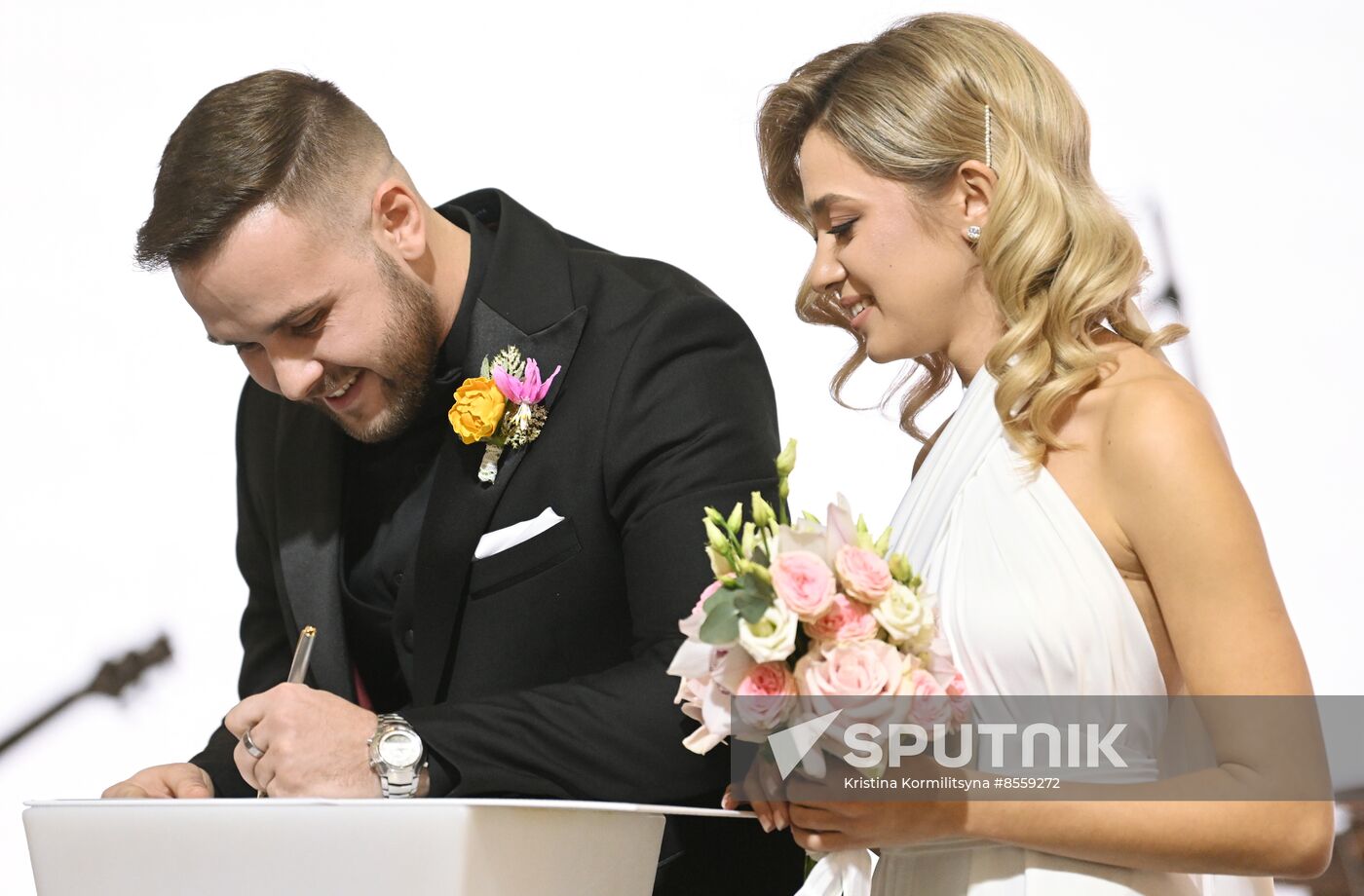 RUSSIA EXPO. A wedding at VDNKh: Kemerovo Region