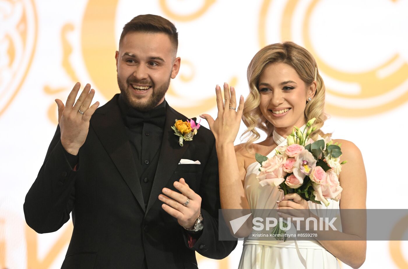 RUSSIA EXPO. A wedding at VDNKh: Kemerovo Region