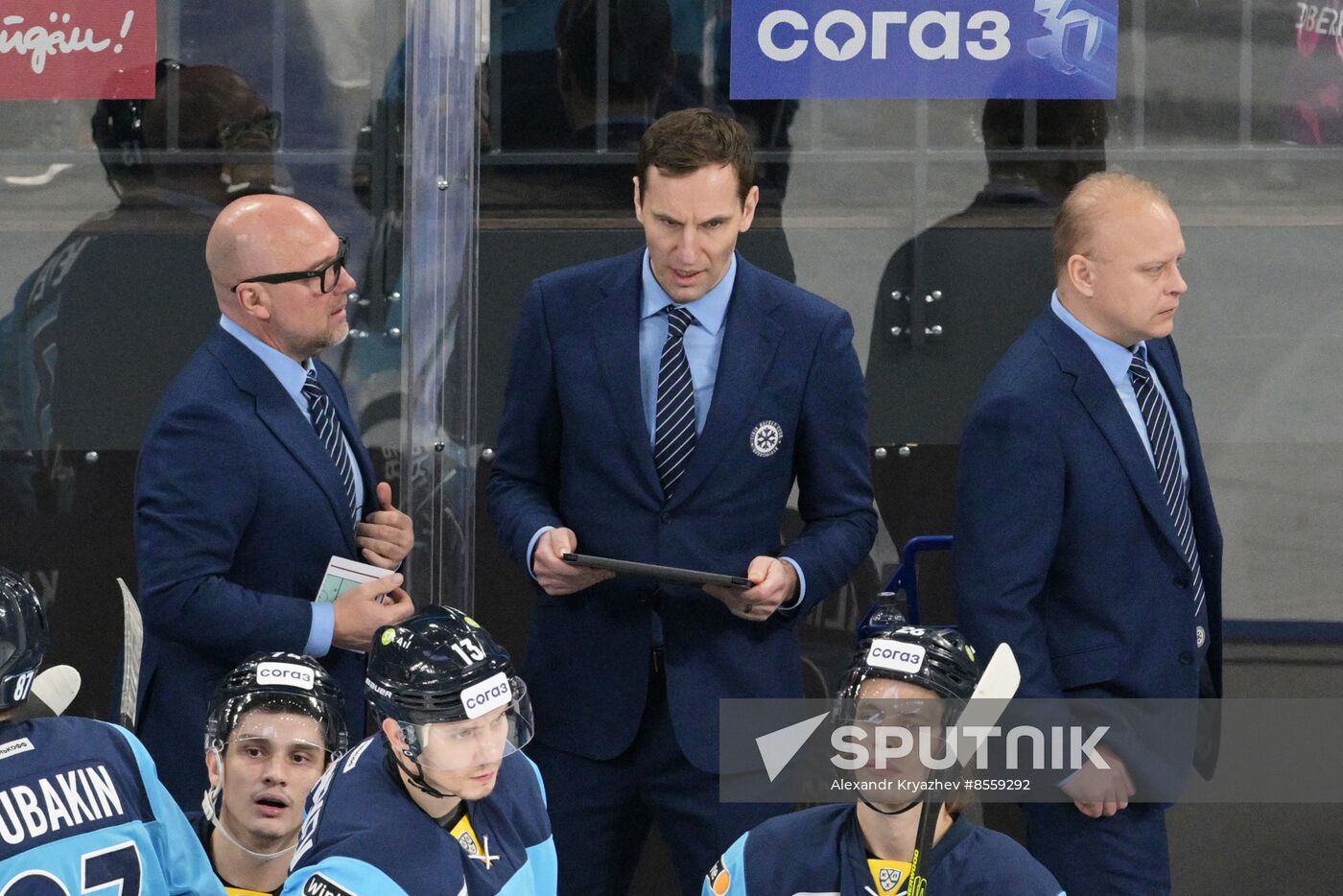 Russia Ice Hockey Kontinental League Sibir - Metallurg