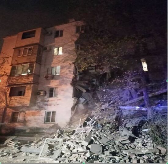 Russia Residential Building Collapse