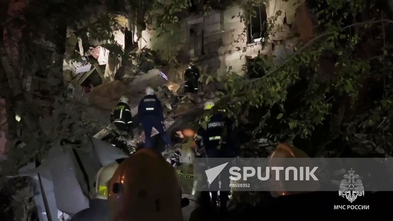 Russia Residential Building Collapse