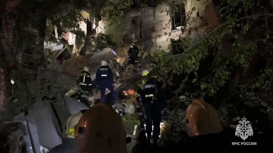 Russia Residential Building Collapse