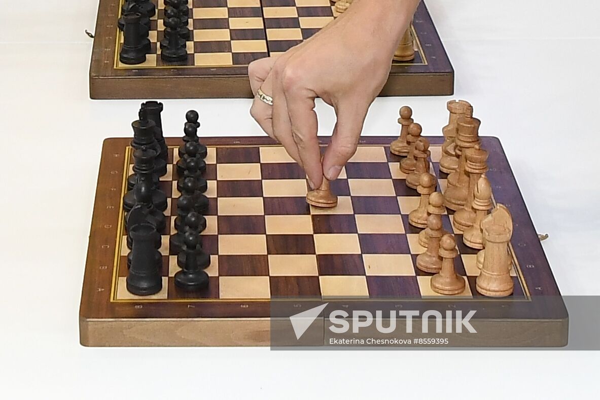 International RUSSIA EXPO forum and exhibition. Celebrity guests Ilya Averbukh and Sergei Karyakin tour Crimea stand