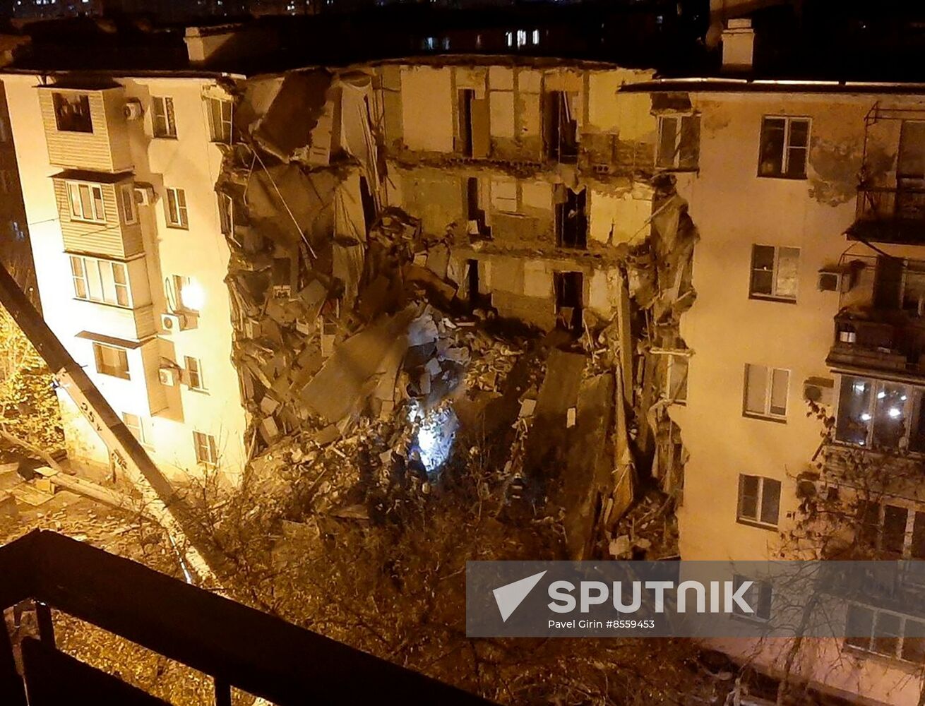 Russia Residential Building Collapse