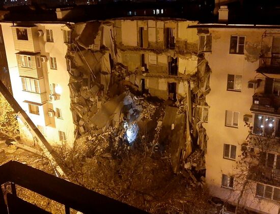 Russia Residential Building Collapse