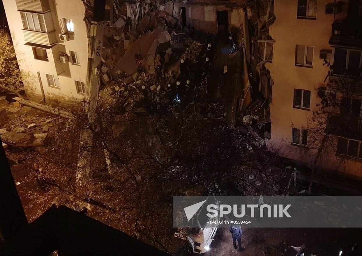 Russia Residential Building Collapse