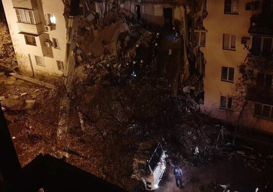 Russia Residential Building Collapse