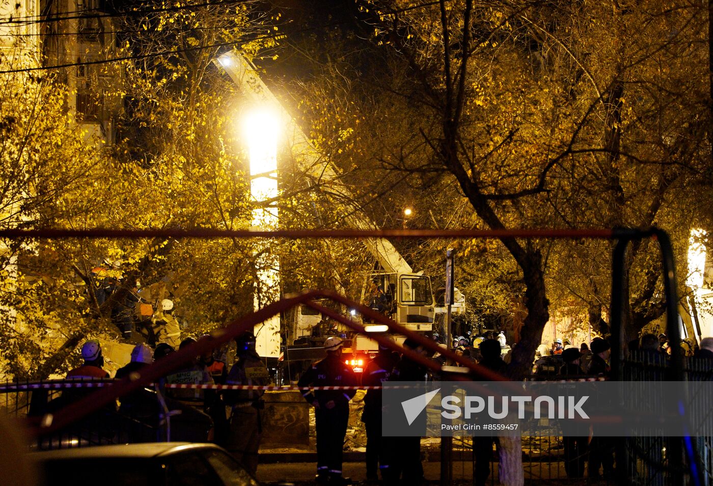 Russia Residential Building Collapse