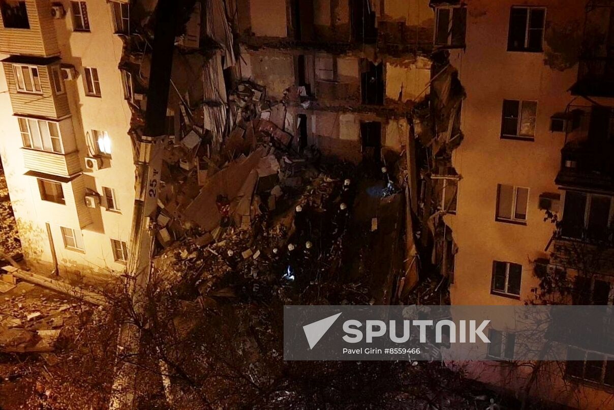 Russia Residential Building Collapse
