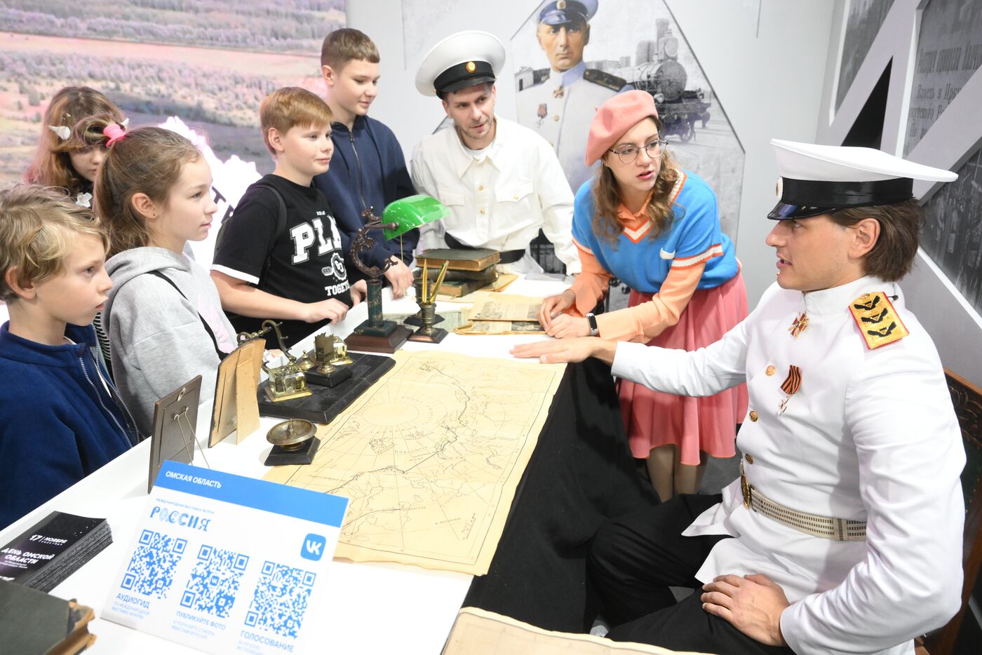 RUSSIA EXPO. Presentation of Omsk Region's stand