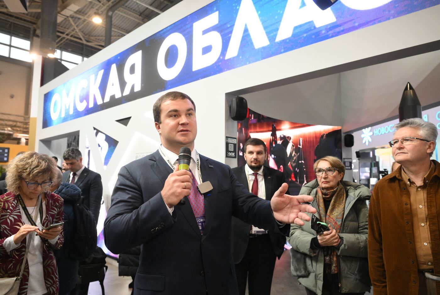 RUSSIA EXPO. Presentation of Omsk Region's stand