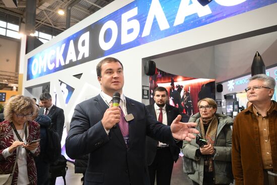 RUSSIA EXPO. Presentation of Omsk Region's stand