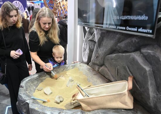 RUSSIA EXPO. Presentation of Omsk Region's stand