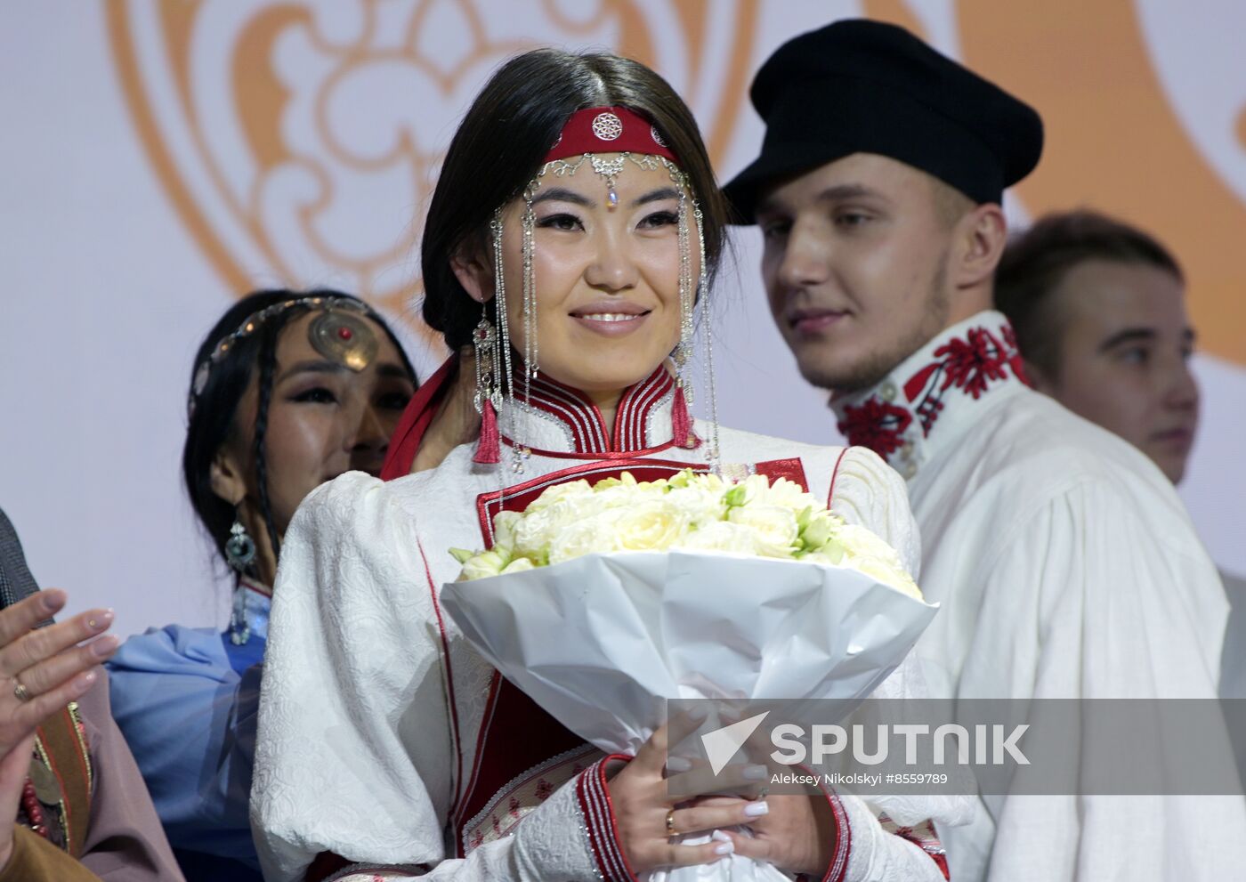 International RUSSIA EXPO forum and exhibition. Wedding traditions