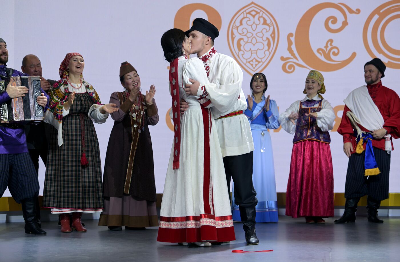 International RUSSIA EXPO forum and exhibition. Wedding traditions of Irkutsk Region