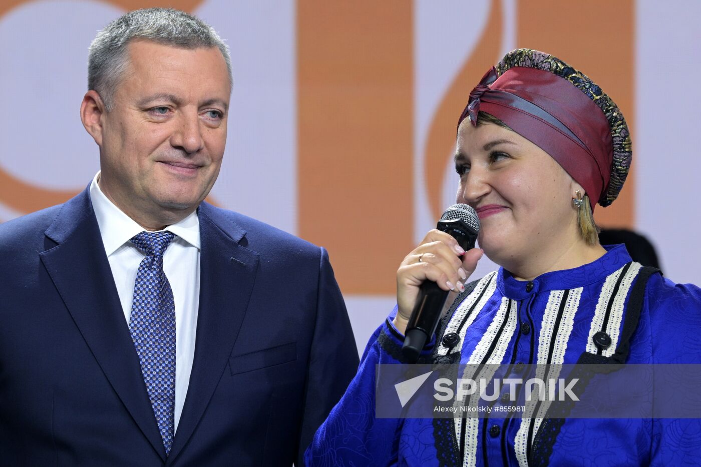 International RUSSIA EXPO forum and exhibition. Wedding traditions of Irkutsk Region