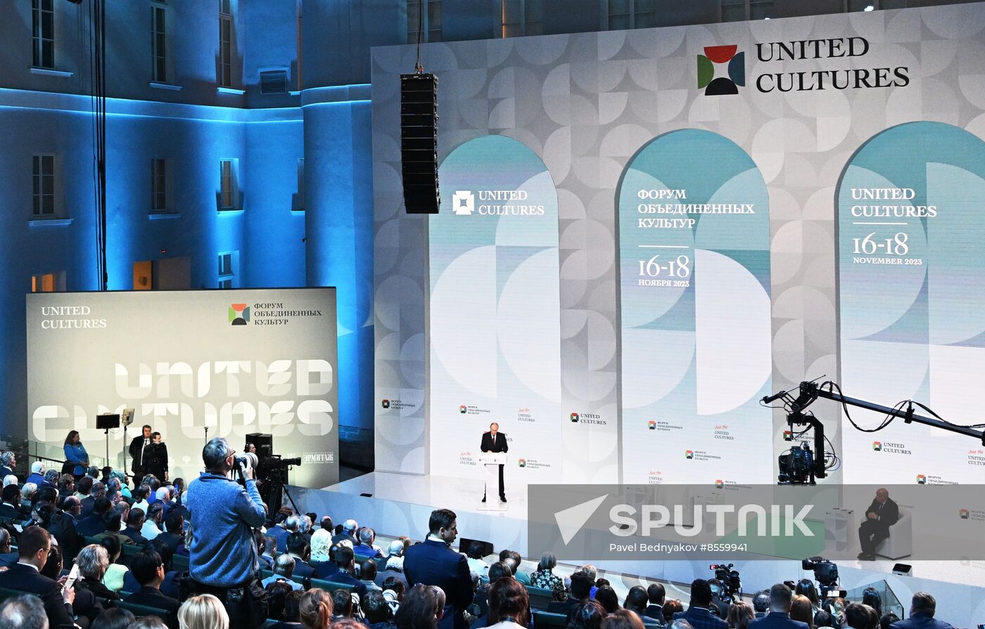 Russia Putin Cultural Forum