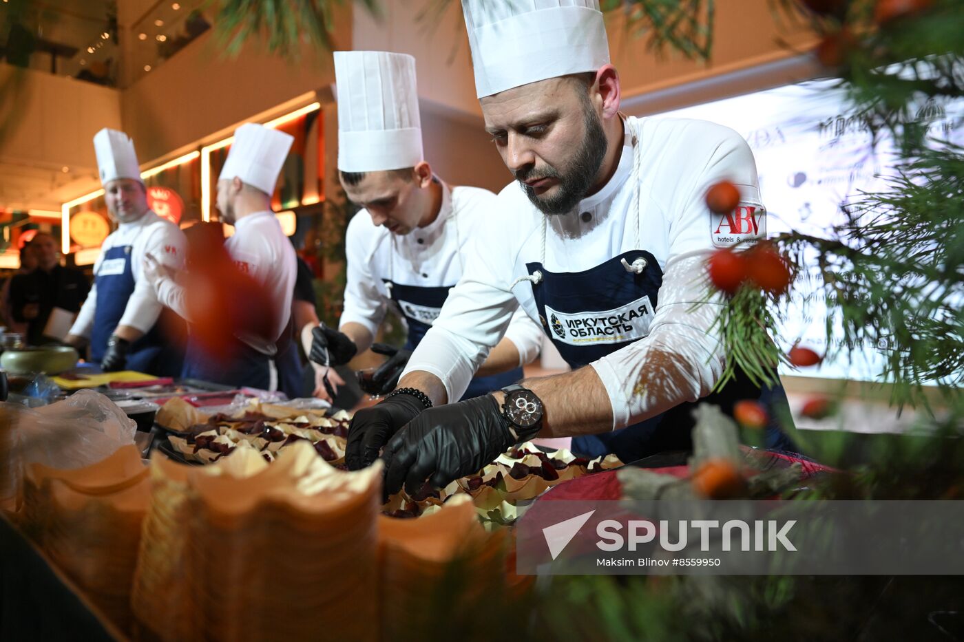 RUSSIA EXPO. Regional cuisine workshops