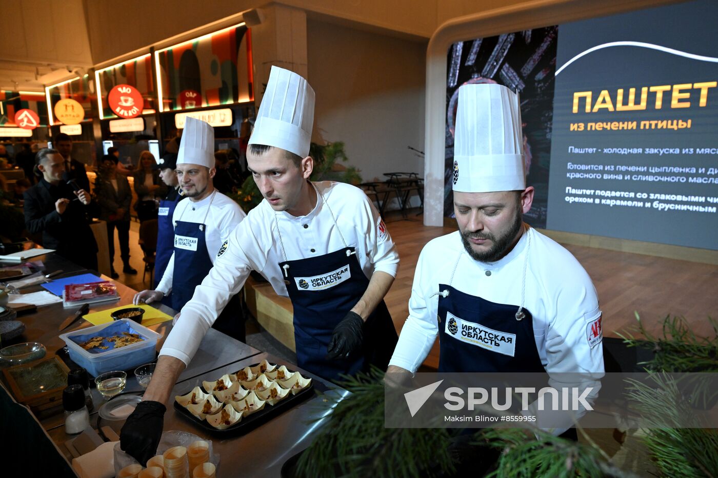 RUSSIA EXPO. Regional cuisine workshops