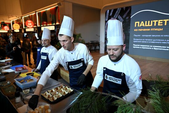 RUSSIA EXPO. Regional cuisine workshops