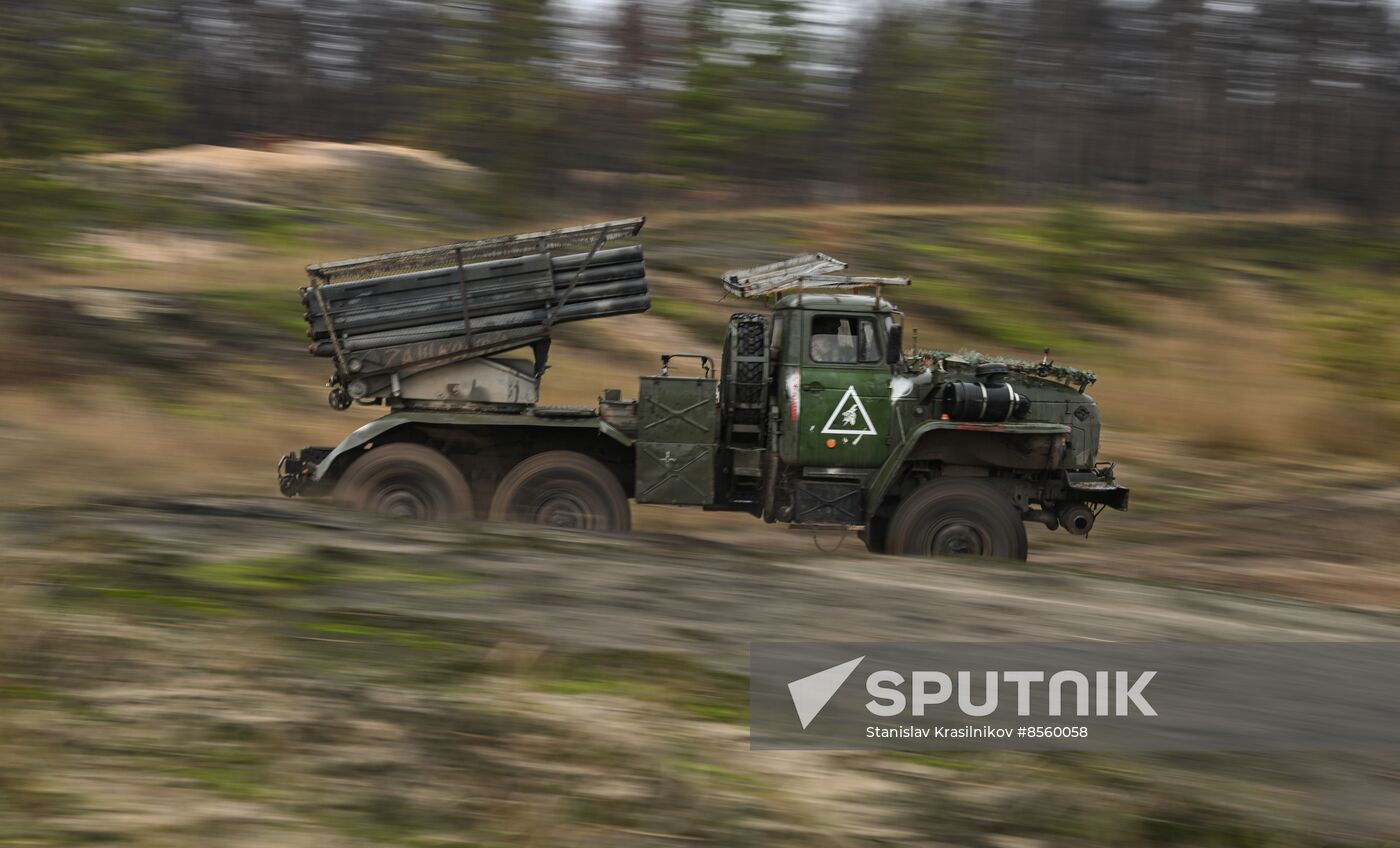 Russia Ukraine Military Operation Rocket Launchers