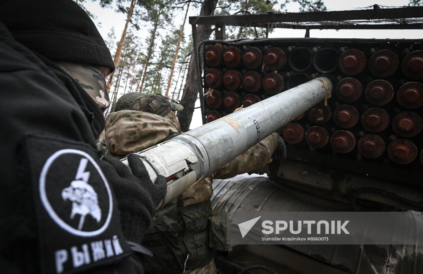 Russia Ukraine Military Operation Rocket Launchers