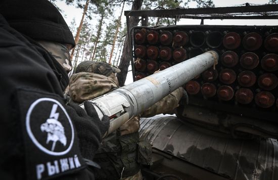 Russia Ukraine Military Operation Rocket Launchers