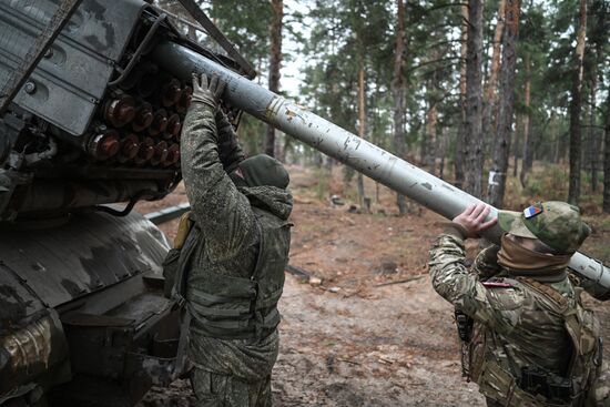 Russia Ukraine Military Operation Rocket Launchers