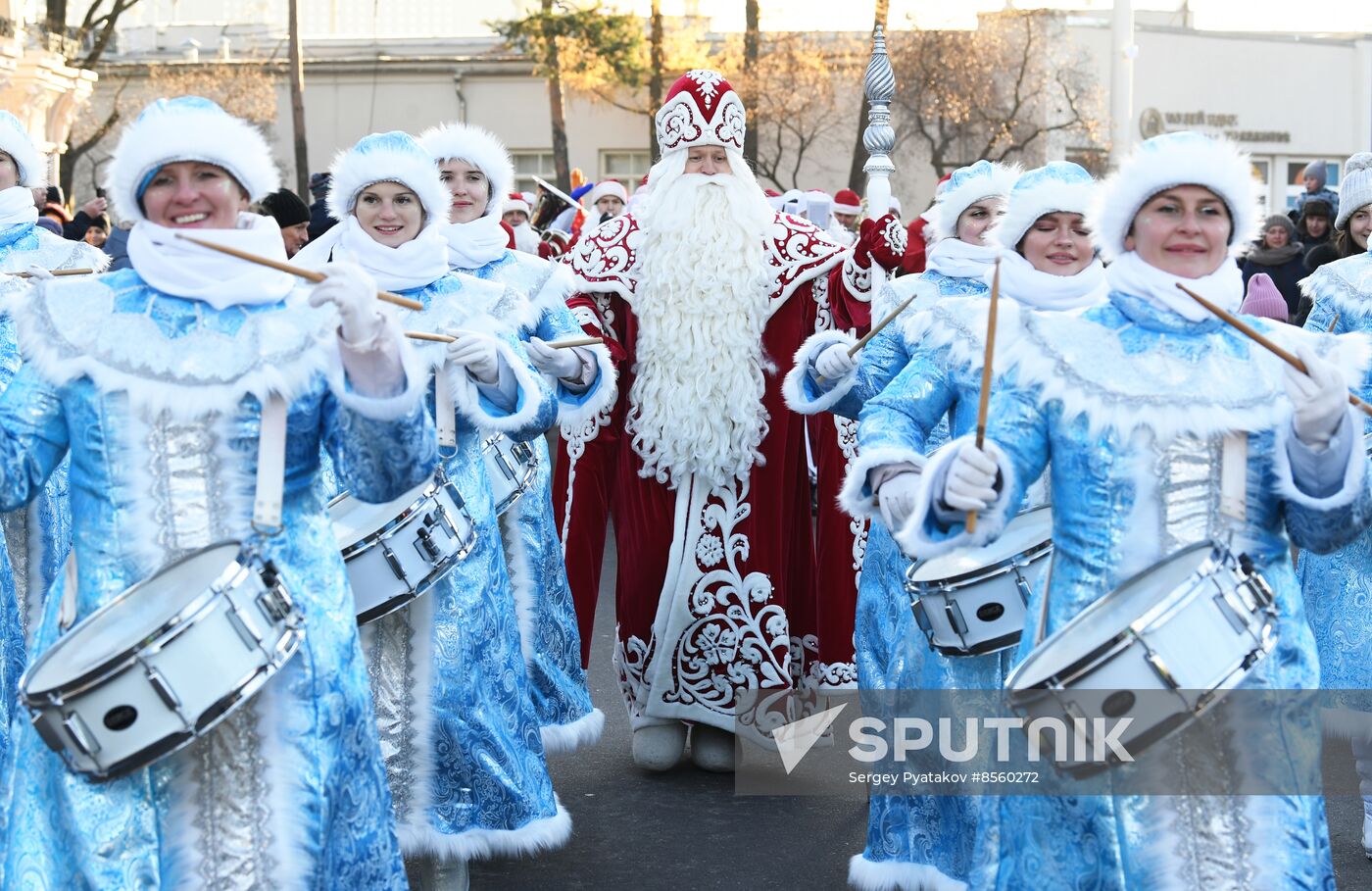 RUSSIA EXPO. Birthday celebration of Father Frost from Veliky Ustyug