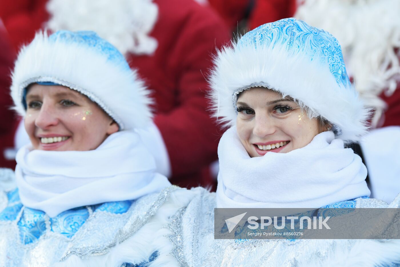 RUSSIA EXPO. Birthday celebration of Father Frost from Veliky Ustyug