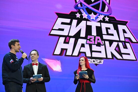 RUSSIA EXPO. Grand Finale of 2023 Battle for Science International Festival of Student Cybersport and Cybersport Science