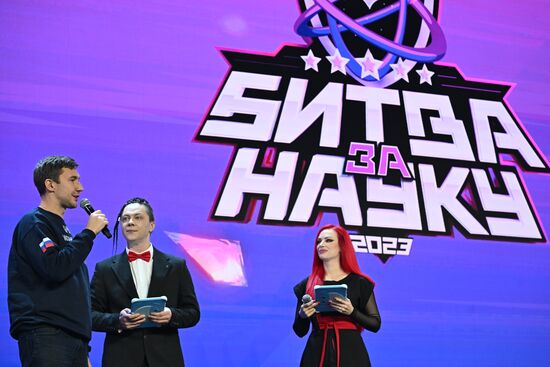 RUSSIA EXPO. Grand Finale of 2023 Battle for Science International Festival of Student Cybersport and Cybersport Science