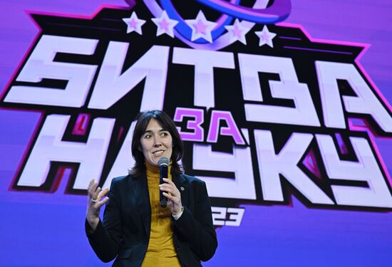 RUSSIA EXPO. Grand Finale of 2023 Battle for Science International Festival of Student Cybersport and Cybersport Science