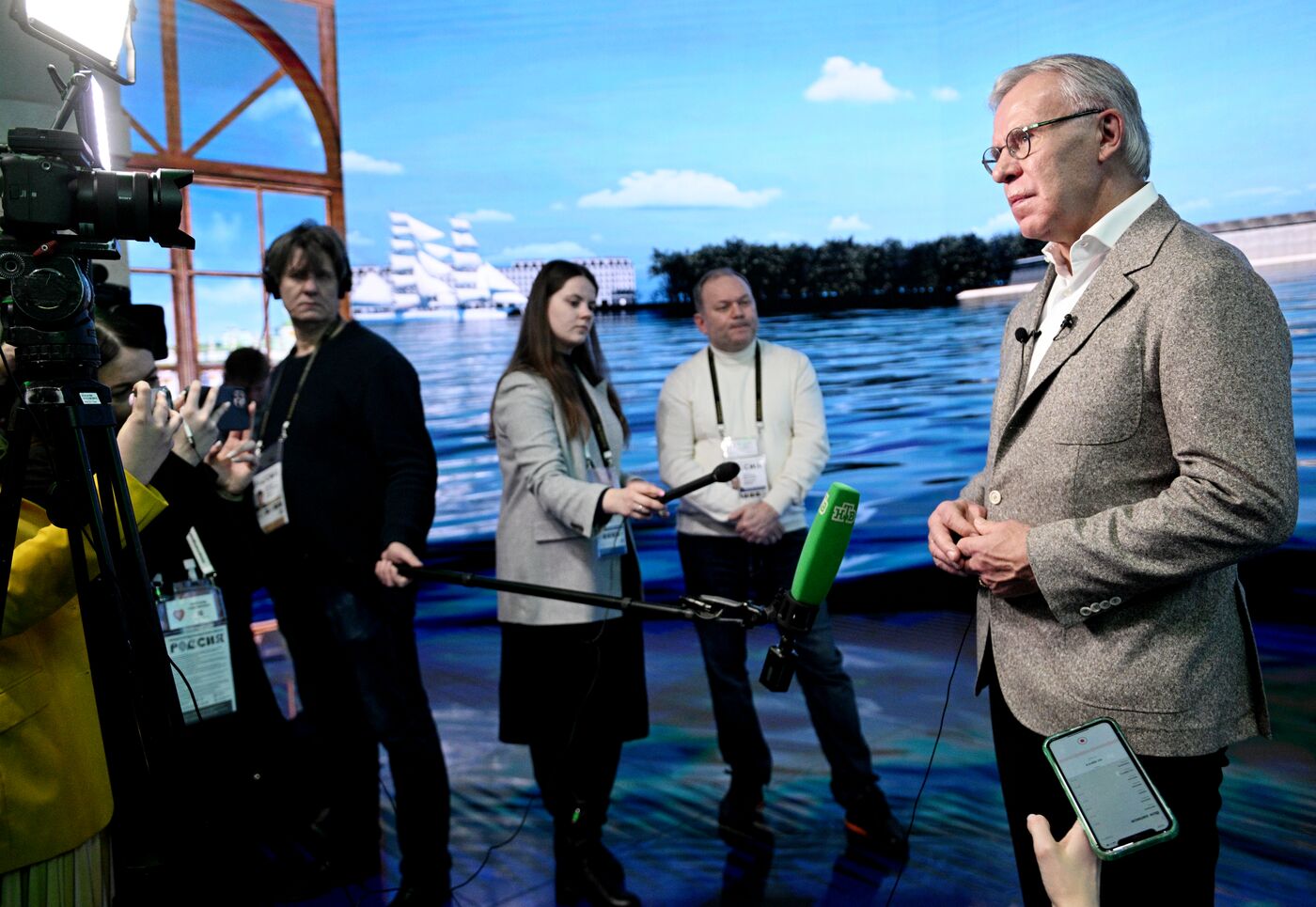 RUSSIA EXPO. Environmental Security Days Program at St. Petersburg stand